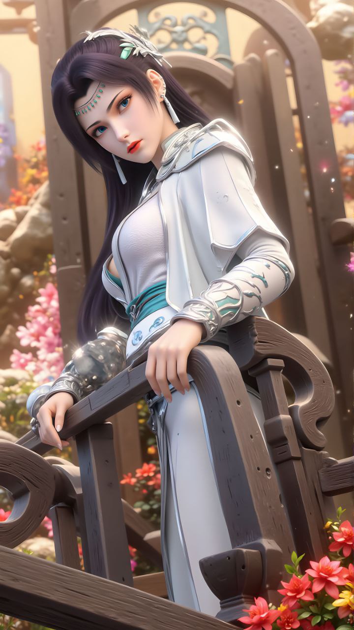 她以自然的